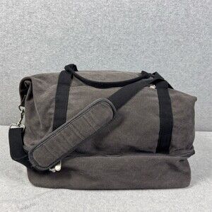 Lo & Sons Catalina Deluxe Weekender Travel Bag Gray